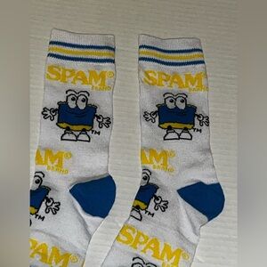 Spam Novelty Socks NWT